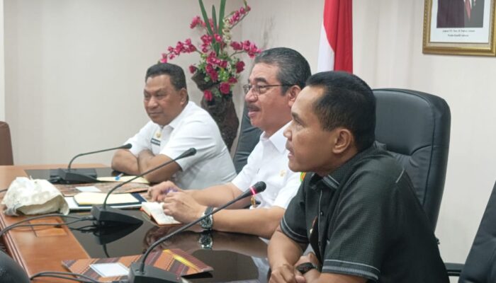 Gubernur-Wagub Audiense Bersama Kominda Promal