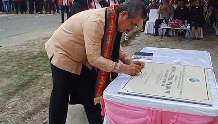 Gedung Gereja Lima Kwate – Nuruwe diresmikan Gubernur Maluku