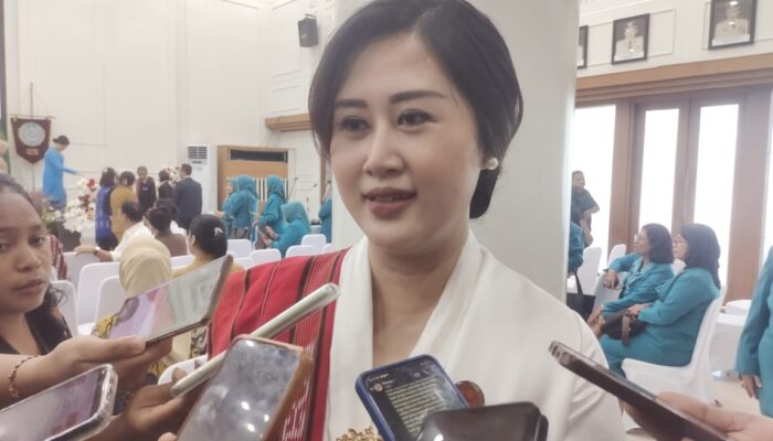 Jadi Ketua TP-PKK KKT, Sharen Jauwerissa Komitmen Aktifkan 10 Program TP-PKK