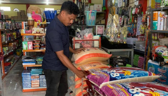 Satgas Pangan Polres MBD Lakukan Pengawasan Harga dan Stok Bahan Pokok