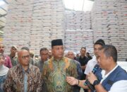 Pastikan Bapok Aman, Wagub Tinjau Gudang PT Gema Rejeki dan Bulog
