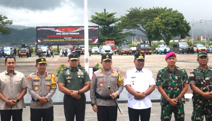 Wagub Hadiri Apel Gelar Pasukan Operasi Ketupat Salawaku 2025