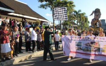 Wagub Maluku Lepas Pawai Ogoh-Ogoh 3