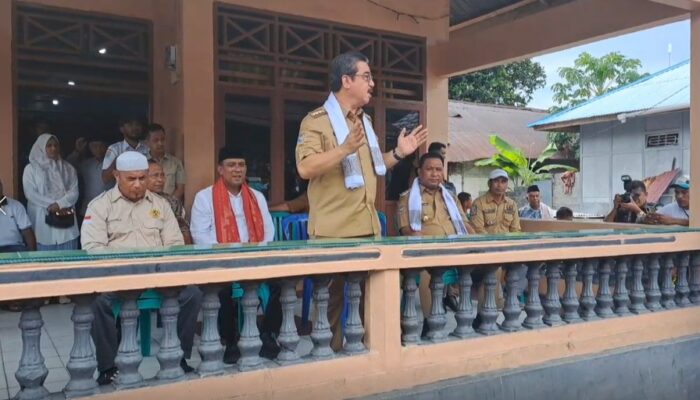 Kunjungi Kailolo, Gubernur Pastikan Hukum Ditegakan.