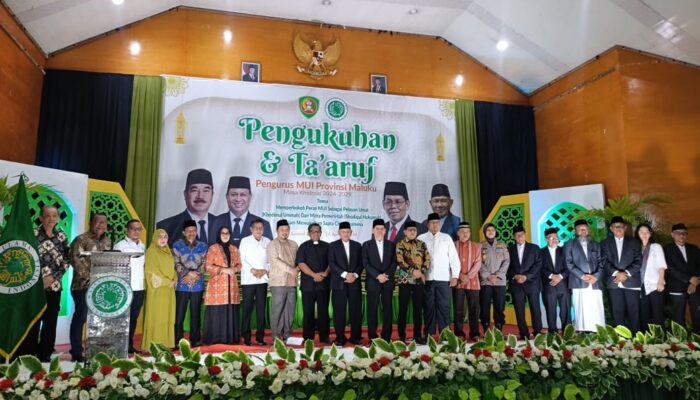 MUI Maluku Dikukuhkan, Gubernur Minta Eratkan Tali Persaudaraan Orang Maluku.