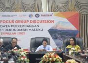 Sekda Buka FGD Perkembangan Perekonomian Maluku Triwulan I Tahun 2025