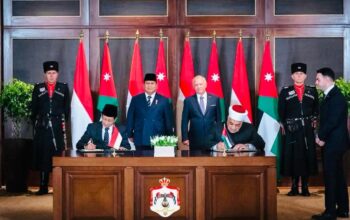 Menag RI dan Dua Menteri Yordania Jalin Sinergi Bidang Wakaf dan Pendidikan