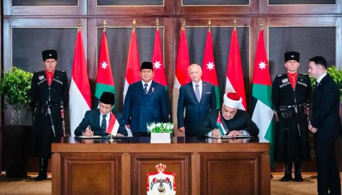 Menag RI dan Dua Menteri Yordania Jalin Sinergi Bidang Wakaf dan Pendidikan