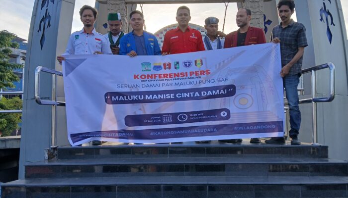 Dari Depan Gong Perdamaian Dunia, Cipayung Plus Serukan Maluku Damai Cinta Manise.