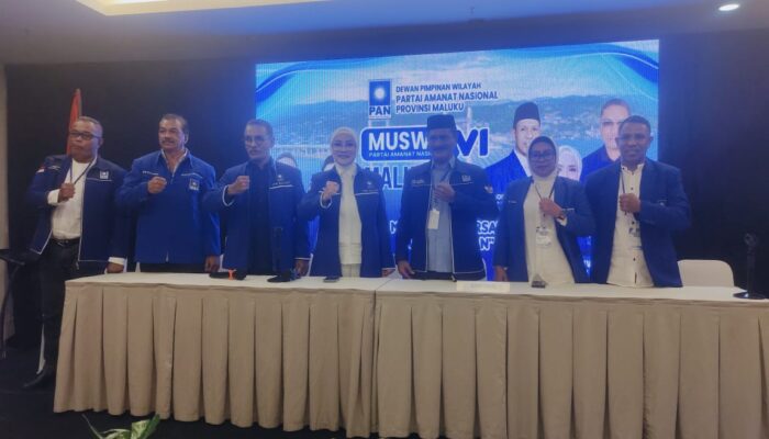 Kembali Pimpin DPW PAN Maluku, Widya Pratiwi Serukan Bersatu.