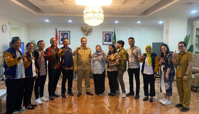 Alumni Dan Calon Penerima Beasiswa LPDP Maluku Gelar Audiensi dengan Gubernur.