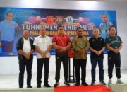 Wagub Hadiri Pembukaan Turnamen Tenis Meja Piala Pangdam XV Pattimura.