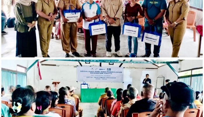 PT Inpex Dan Yayasan DFW Gelar Sosialisasi Dan Pemeriksaan Kesehatan Gratis.