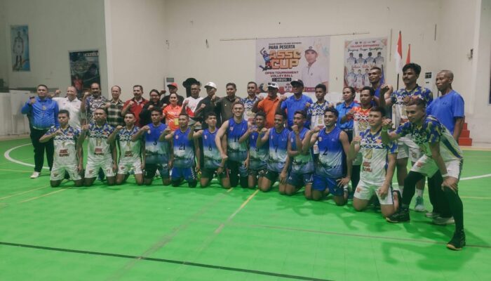 Tutup Turnamen Volly ASSC Cup 2025, Ini Pesan Wali Kota Ambon