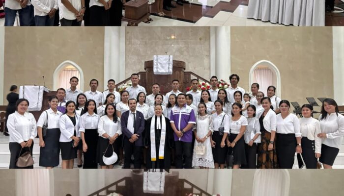 Pelantikan panitia MPPC ke-XVIII AMGPM Cabang Ebenhaezer digelar di Gereja GPM Saumlaki