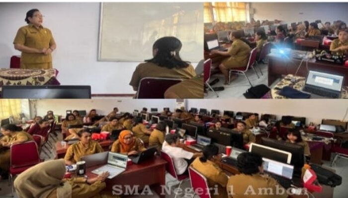 Tingkatkan Kemampuan Guru,  SMA Negeri 1 Ambon Lakukan Pelatihan Google Certified Educator Level 1