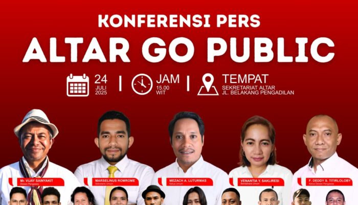 Resmi !!! ALTAR Fokus Laksanakan Tiga Poin Penting Ini.