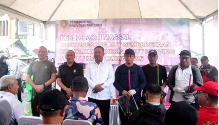 Songsong HUT RI Dan HUT Provinsi, Wagub Pimpin Kegiatan Bakti Sosial