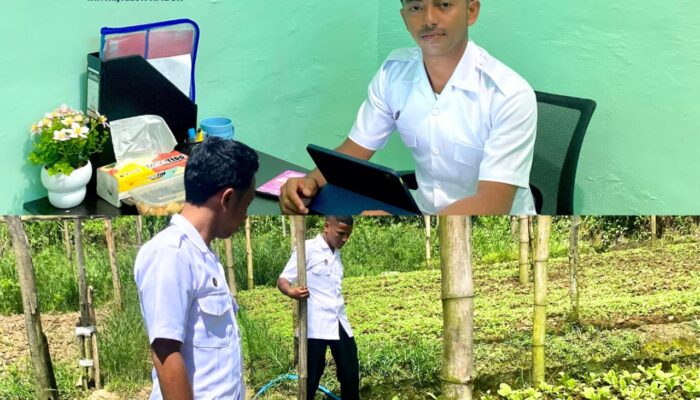 Kepala SPPG Tawiri, Muhamad Husein, Tinjau Langsung Lahan Pertanian untuk Pastikan Kualitas Bahan Pangan Bergizi