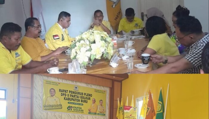 Sah! Pleno DPD II Kota Ambon Dan DPD II Buru Final, RBS Di Pastikan Nahkodai Beringin Maluku