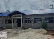Pembangunan SMP Kristen 2 Lamdesar Timur Capai 60%
