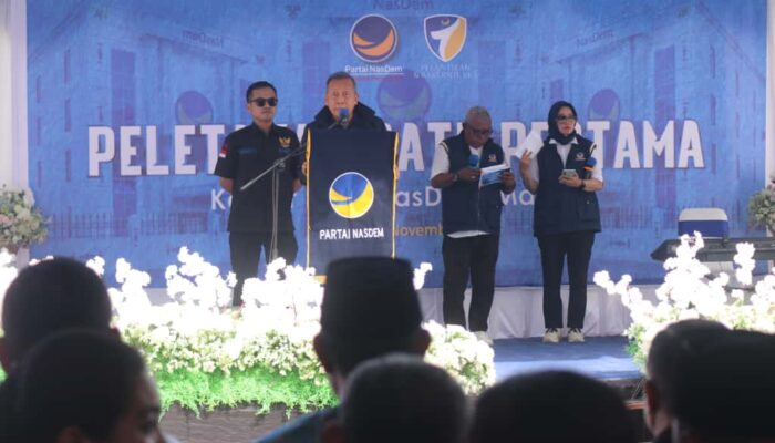 Partai NasDem Maluku Gelar Peletakan Batu Pertama Kantor DPW, Targetkan Sinergi dan Kontribusi Nyata bagi Masyarakat