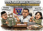 PPPK Paruh Waktu Tanimbar Uji Konsistensi Politik Anggaran