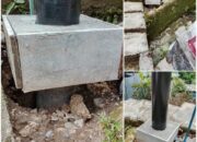 Pemasangan Tiang Listrik Tak Sesuai SOP, Pihak PLN Dan Kontraktor Diduga Cari Untung Dan Membahayakan Keselamatan Warga