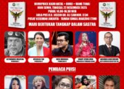 Wakil Menteri PPPA Veronica Tan akan Hadir Sebagai Pembicara Dalam Peluncuran Buku Antologi Puisi dan Cerpen ‘ Kepak Sayap Bunda, Anak Merah Putih Tidak Takut Masalah’