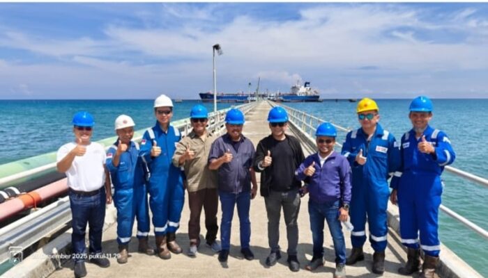 Par Maluku Pung Bae : Dirut MEA, M.A.S Latuconsina Hadiri Lifting Minyak Mentah Blok Seram Non Bula