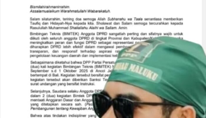 Dua Kali Absen Bimtek :  RAA Inja Blek, Sanksi Tegas Menanti