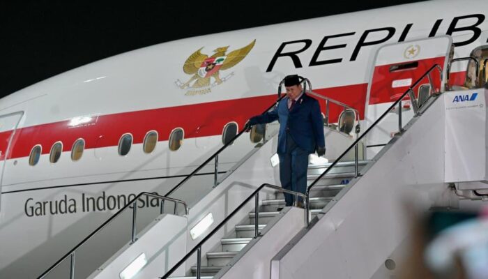 Prabowo Tiba di Tokyo, Mulai Kunjungan Resmi Perdana ke Jepang