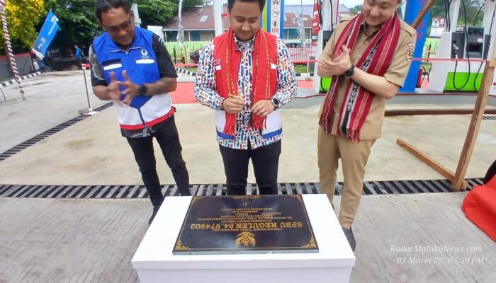 SPBU 84.974.02 Resmi Beroperasi di Saumlaki