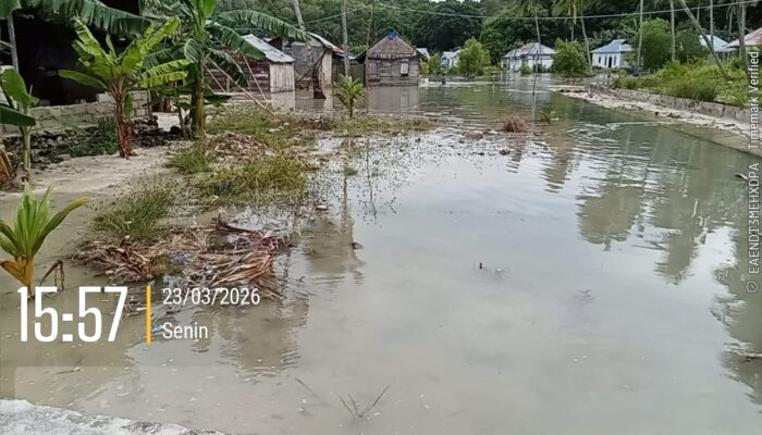 Banjir Rob Tahunan Rendam Permukiman Warga Namralan
