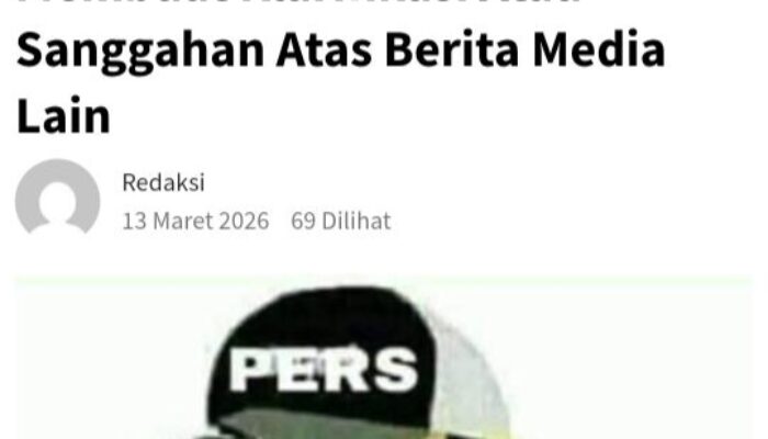 Hak Koreksi Narasumber Dilindungi UU Pers