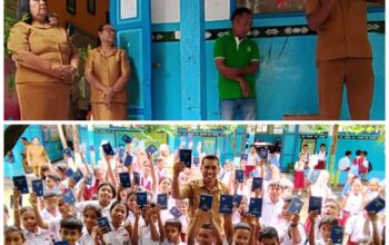 Gideon Internasional Bagikan Alkitab di SD Inpres Saumlaki