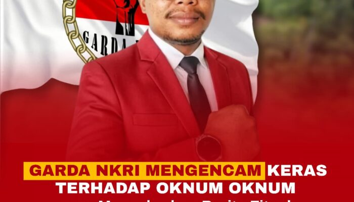 Jangan Hambat Investasi Di Maluku, Garda NKRI Bantah Tuduhan Fitnah Terhadap JMS