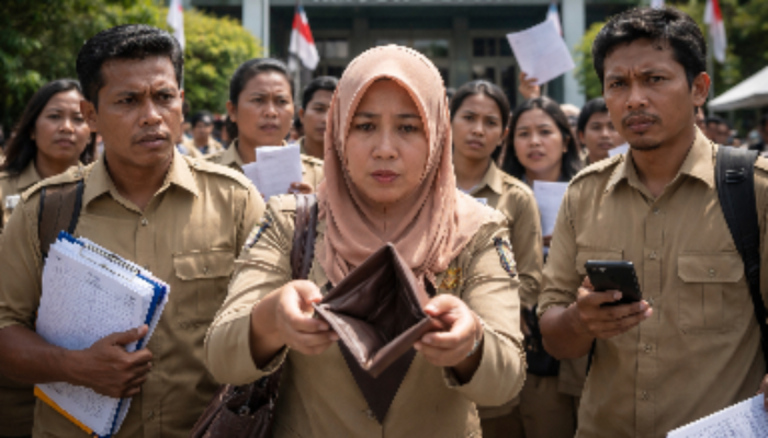 THR Guru di Wermaktian Belum Dibayar Hingga Akhir Ramadhan