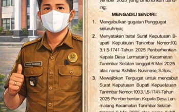 Serangan Balik Kuasa Hukum, Kasasi Pemda Tanimbar Terancam Gugur