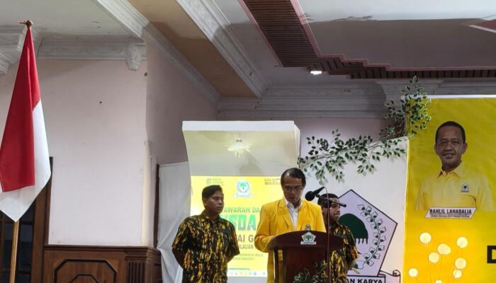 Musda VI Golkar Tanimbar Fokus Evaluasi dan Strategi Politik Daerah