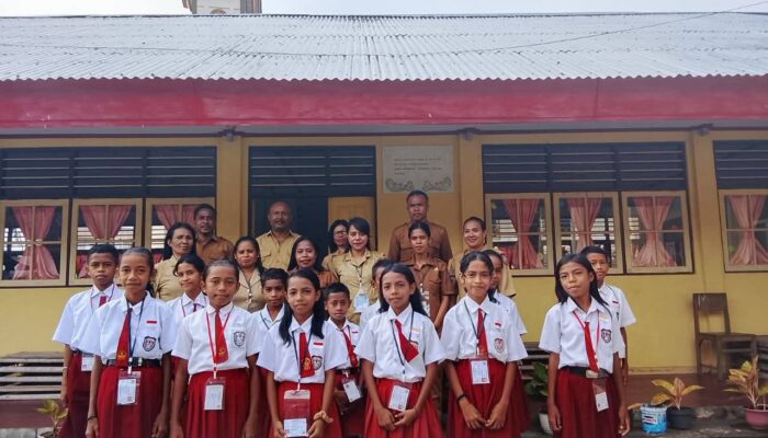 Siswa-Siswi Kelas VI SD Negeri 213 Maluku Tengah Mantapkan Persiapan Melalui Simulasi Ujian Sekolah Berbasis Online