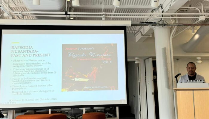 Dr. Edy Panjaitan Presentasikan Musik Piano Indonesia di Konferensi Musik Klasik di New York
