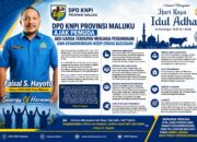 Momentum Idul Adha 1447 H, DPD KNPI Provinsi Maluku Ajak Pemuda Jadi Garda Terdepan Menjaga Perdamaian dan Keharmonisan Hidup Orang Basudara