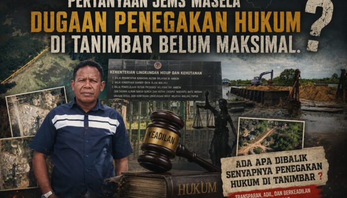 Jems Masela Soroti Dugaan Penegakan Hukum di Tanimbar
