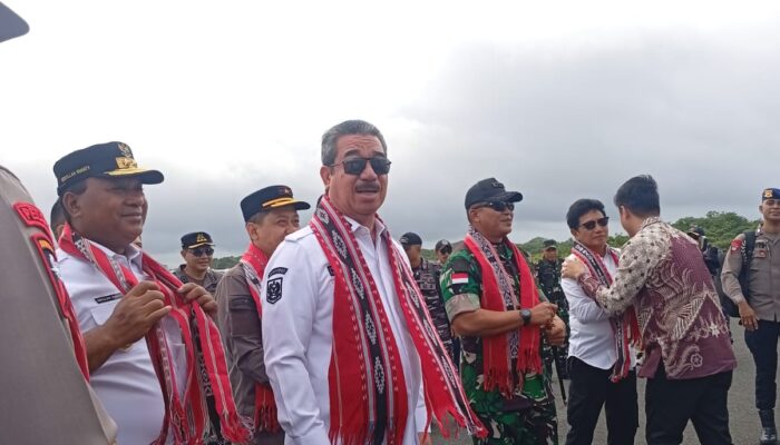 Pangdam XV/Pattimura dan Gubernur Maluku Tinjau Persiapan Groundbreaking Masela