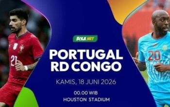 Portugal Diprediksi Tundukkan RD Kongo Tiga Gol Tanpa Balas