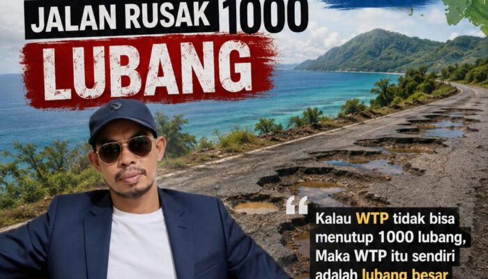 Nilai WTP 100, Jalan Rusak 1000 Lubang
