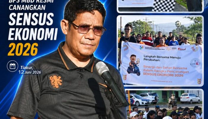 BPS MBD Resmi Canangkan Sensus Ekonomi 2026
