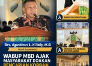 Doa Dan Pergumulan Pemkab MBD Untuk Korban Hilang