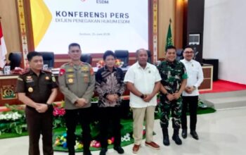 Kompaknya Forkopimda Maluku : Dirjen Gakkum Tetapkan 25 Tersangka Gunung Botak, 11 Masuk DPO